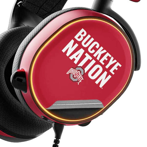 Ohio State University The Ohio State Buckeyes SteelSeries Arctis 3 Skin